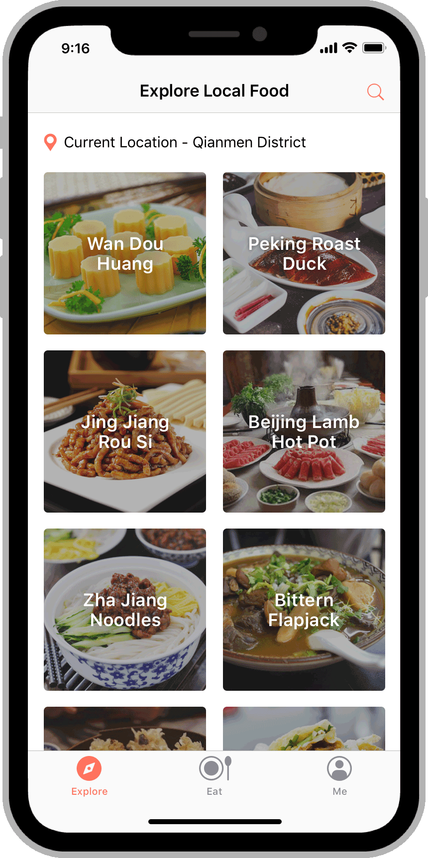 Discovering Local Food Nearby